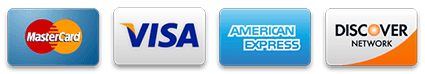 Accepted payment card logos